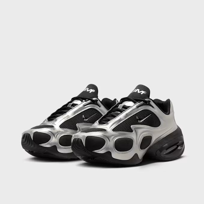 Damen Sneaker für Alltag & Streetwear - Schwarz/Silber