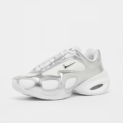 Damen Sneaker für Alltag & Streetwear - Weiß/Silber