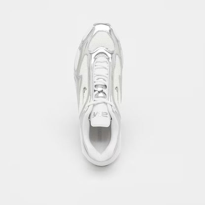 Damen Sneaker für Alltag & Streetwear - Weiß/Silber